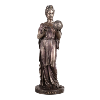 Ουρανία: Μούσα της Αστρονομίας (Αγαλμα Ηλεκτρόλυσης Μπρούτζου & Ρητίνης 22εκ.)